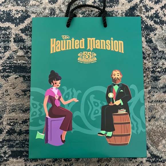 Club 33- The Haunted Mansion 55th Anniversary shopping bag - Picture 1 of 6